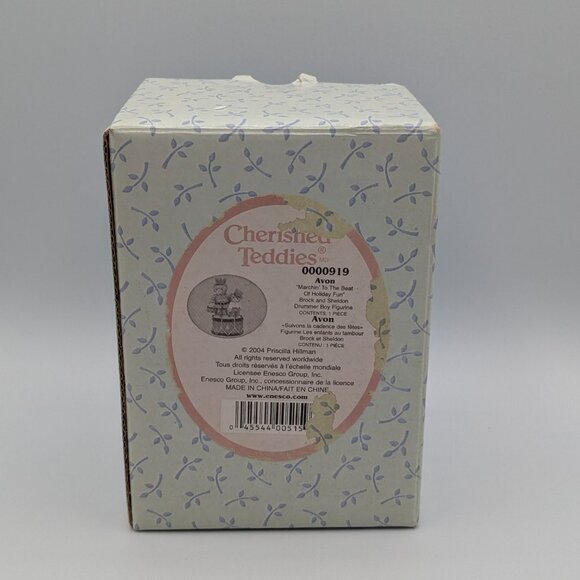 Cherished Teddies Brock and Sheldon Drummer Boy Figurine (0000919) 2004 - Picture 7 of 10